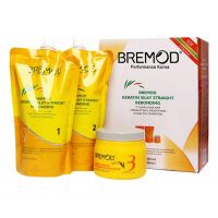 Bremod Keratin Rebonding Kit Silky Straight Hairca